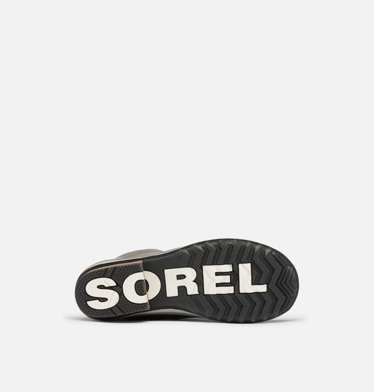 Sorel Dam Gummistövlar Grå/Svarta - Slimpack™ Iii Lace Duck Mid - WBE-087491